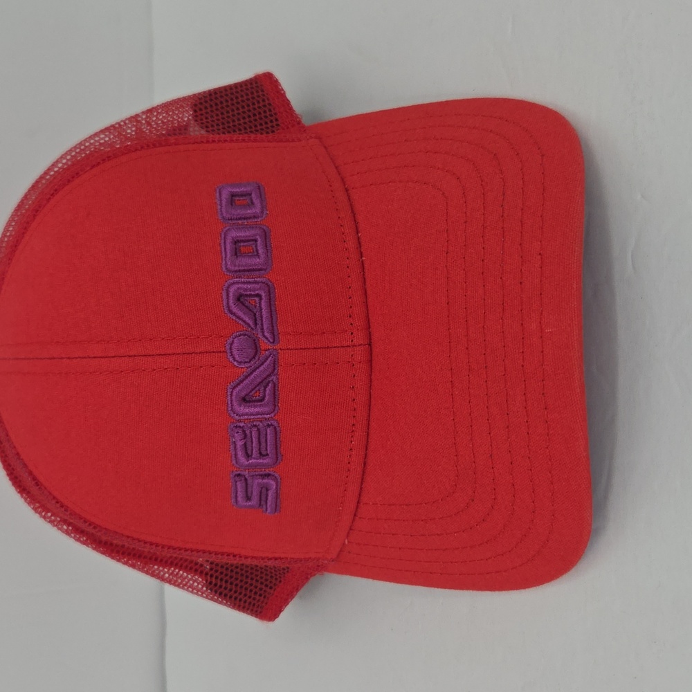 Red Mesh Back Hat
